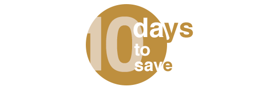10 days to save