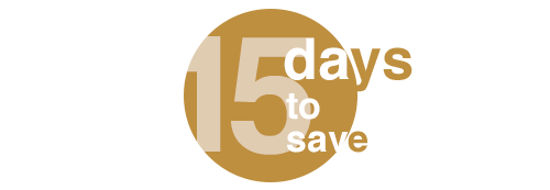 15 days to save