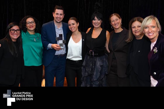 GRANDS PRIX DU DESIGN: 2024 Platinum Winner