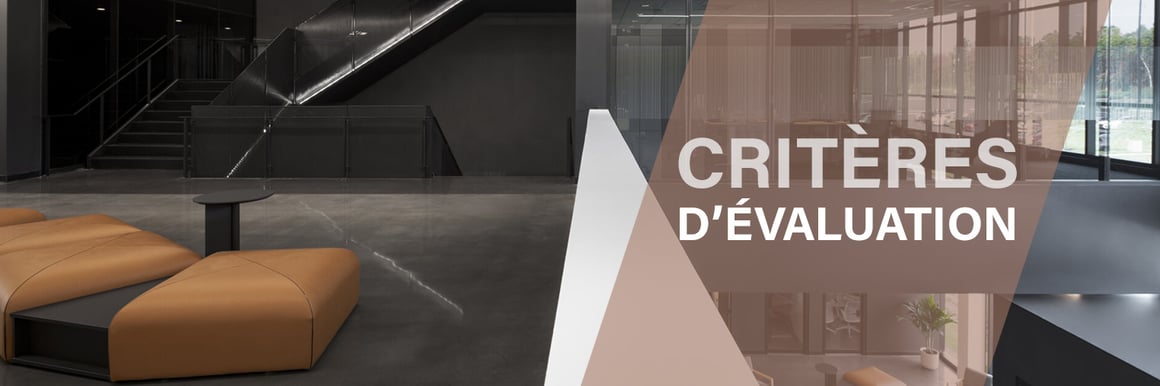 CRITÈRES D'ÉVALUATION