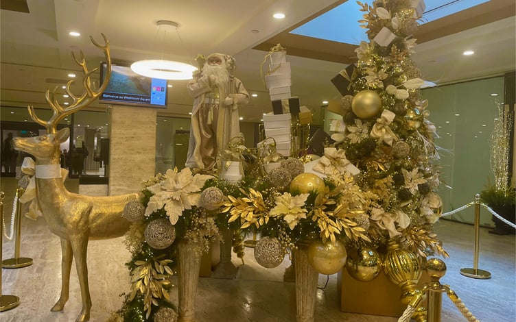 Festive atmosphere