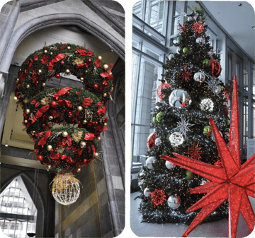 Festive atmosphere