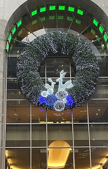 Festive atmosphere