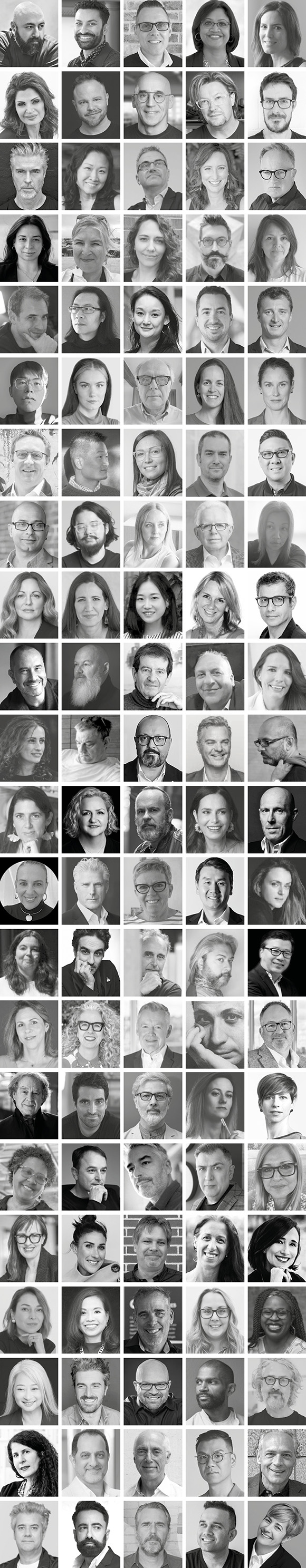 Portrait de tout les membres du Jury