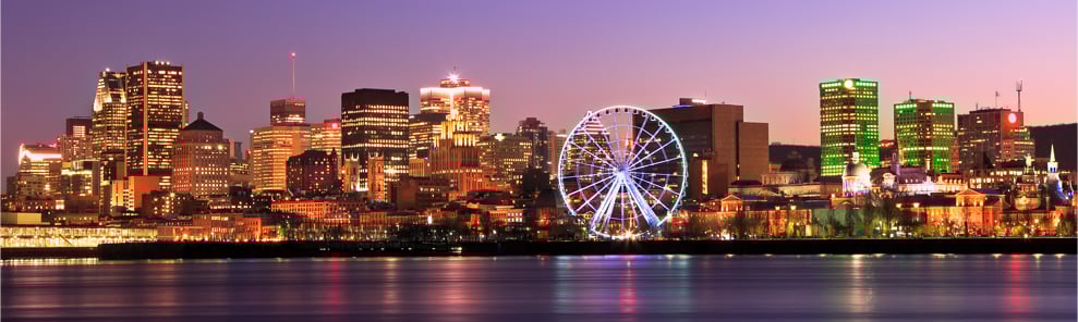 Photo of the city of Montreal