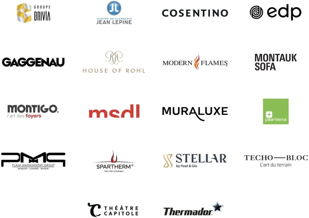 Logos de nos partenaires Or et Soirées