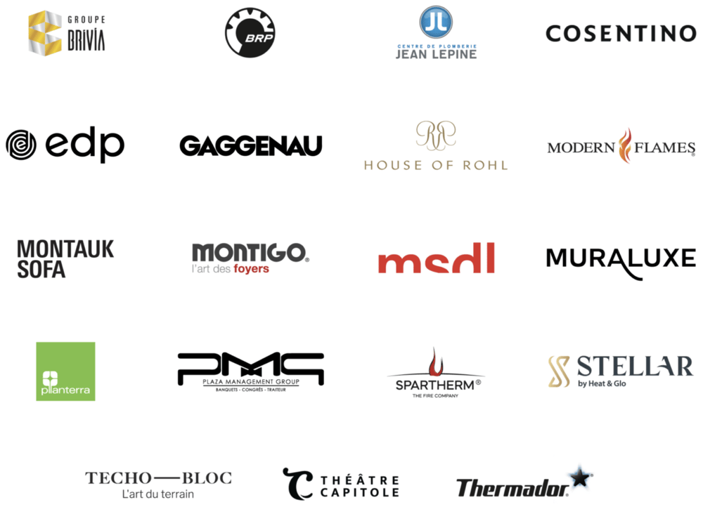 Logos de nos partenaires Or et Soirées