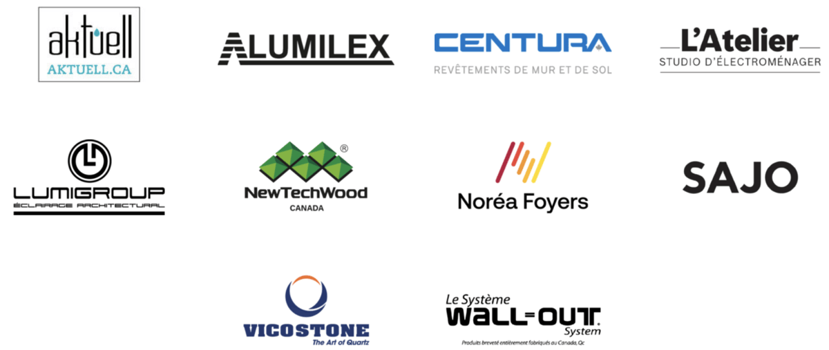 Logos de nos partenaires Platines